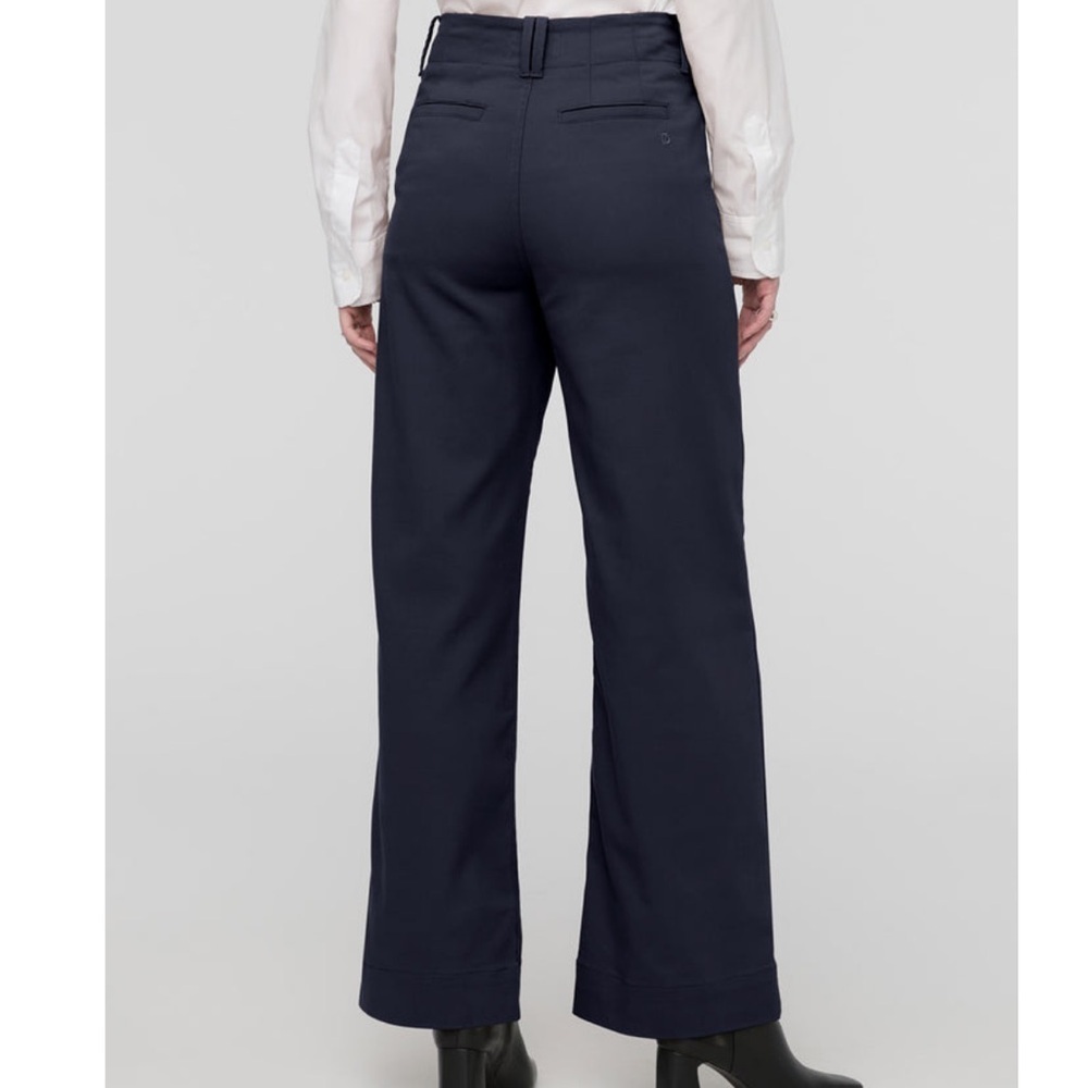 duer NuStretch High Rise Trouser - Navy - Picture 8 of 10